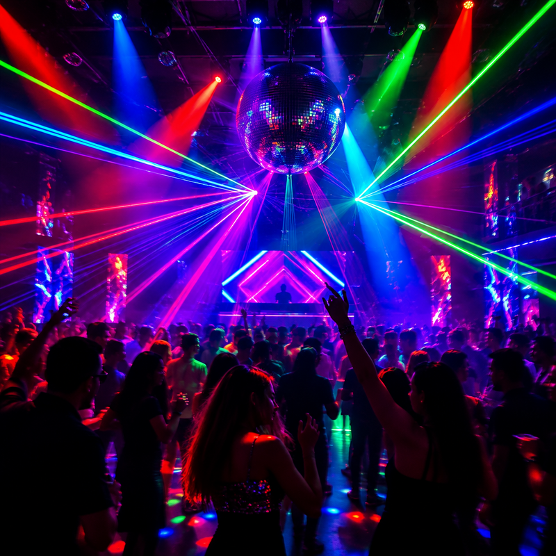 LUCES DISCO