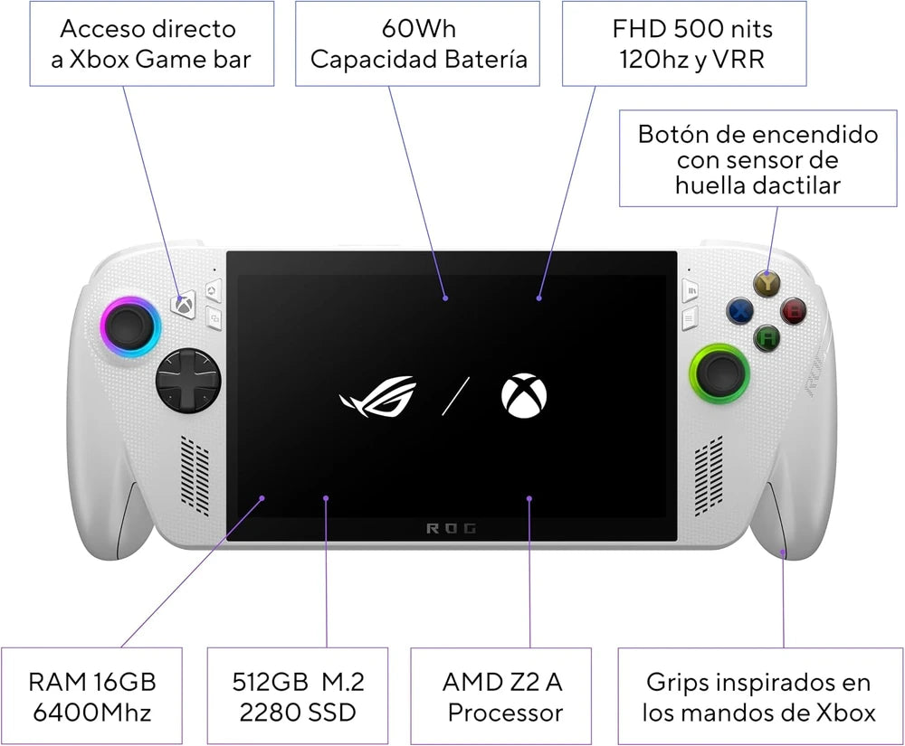 Consola Portatil Gaming ASUS