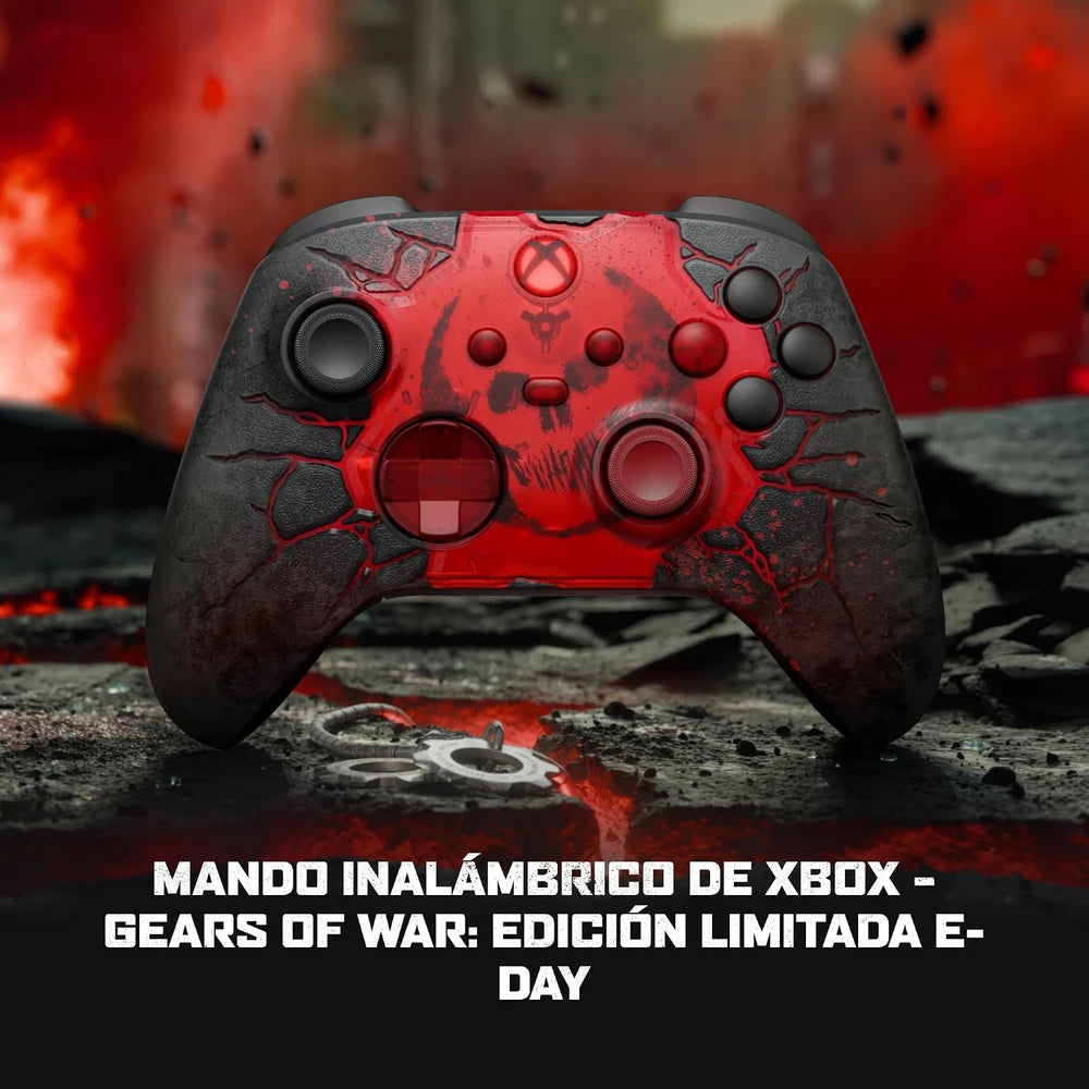 Mando Inalambrico Xbox Edicion Limitada Gears of War
