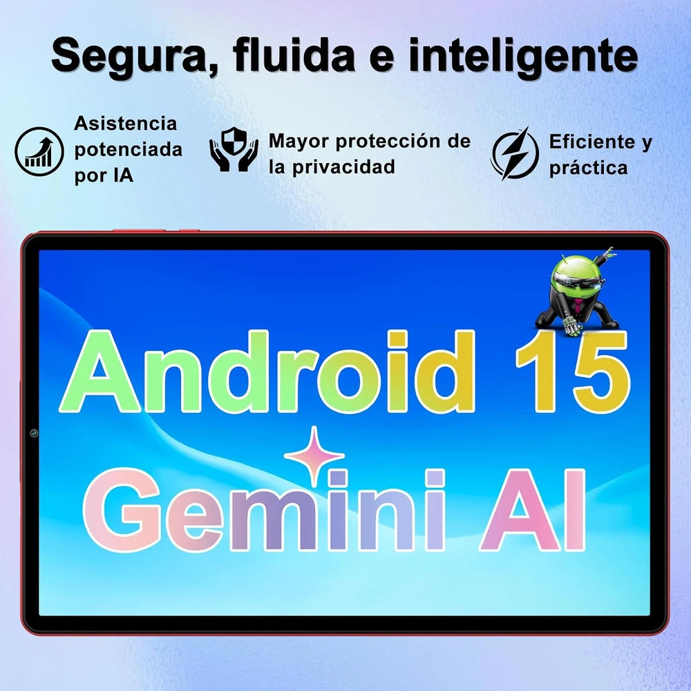 Tablet Roja con Teclado
