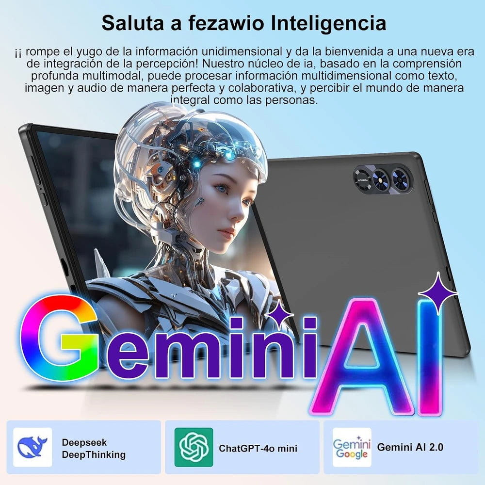 Tablet Android Con Teclado Y Funda