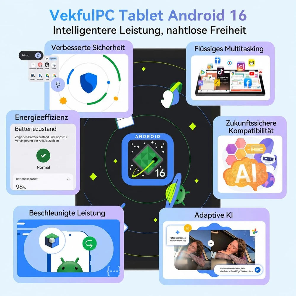 Vekfulpc T50 Tablet Android