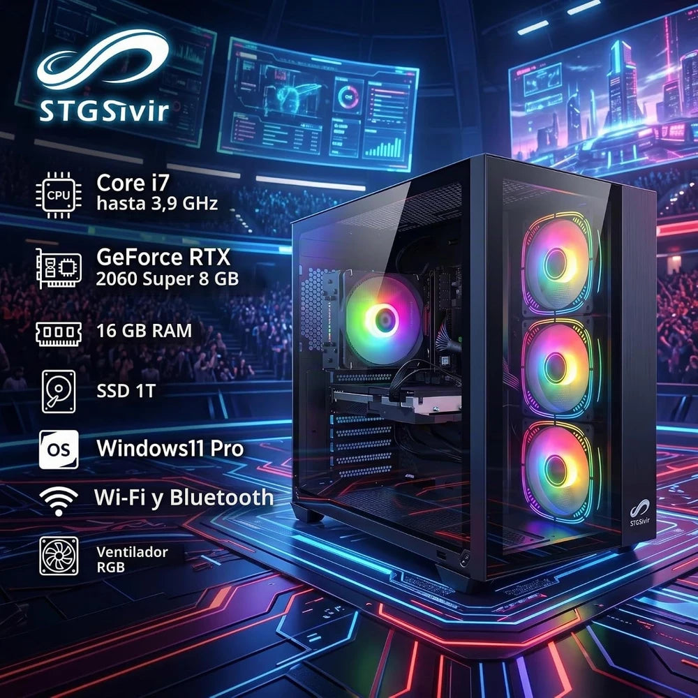 Ordenador Gaming de Sobremesa STGsivir