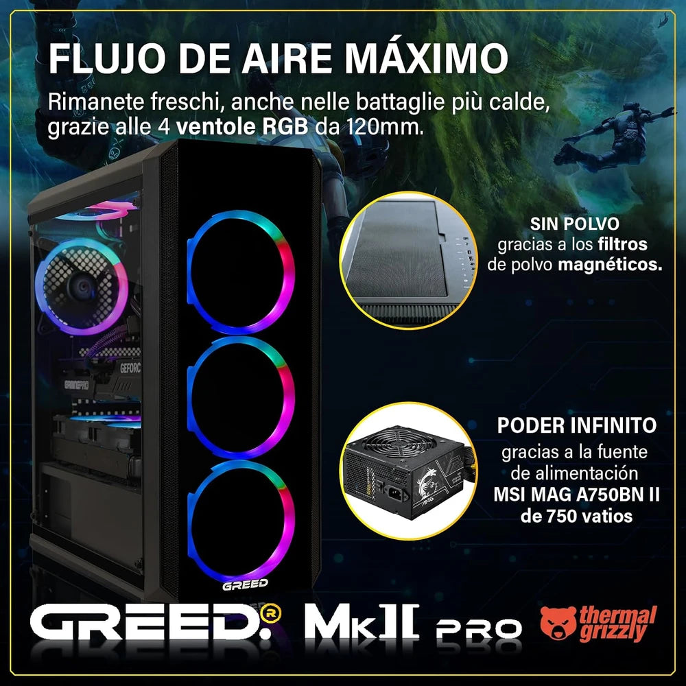 Ordenador Gaming Greed MK2 Pro