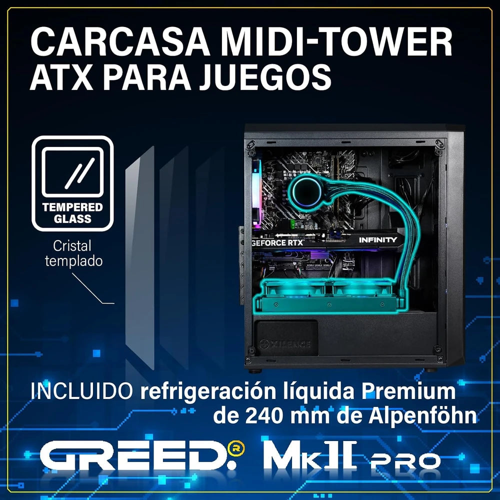 Ordenador Gaming Greed MK2 Pro