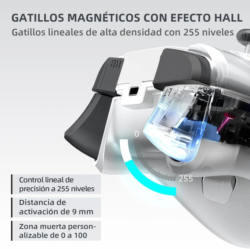 Mando Gaming Inalámbrico con Base de Carga – PC y Consola