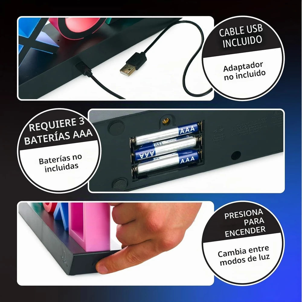 Lámpara Iconos PlayStation