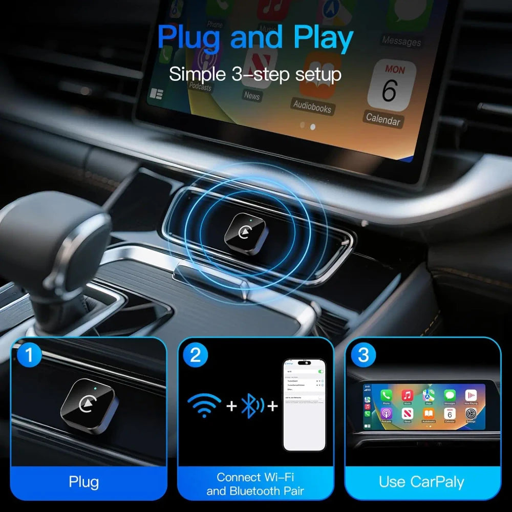 Adaptador Inalambrico CarPlay