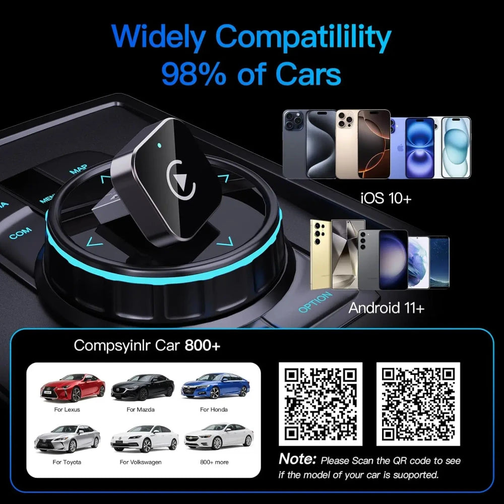 Adaptador Inalambrico CarPlay