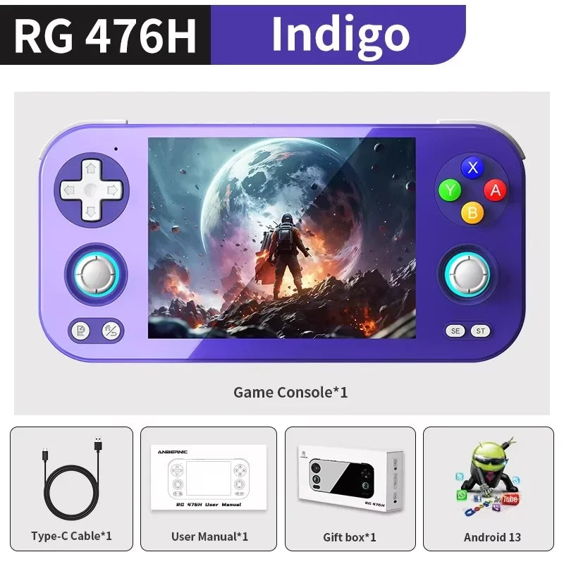 Anbernic Consola Portátil de Juegos RG476H