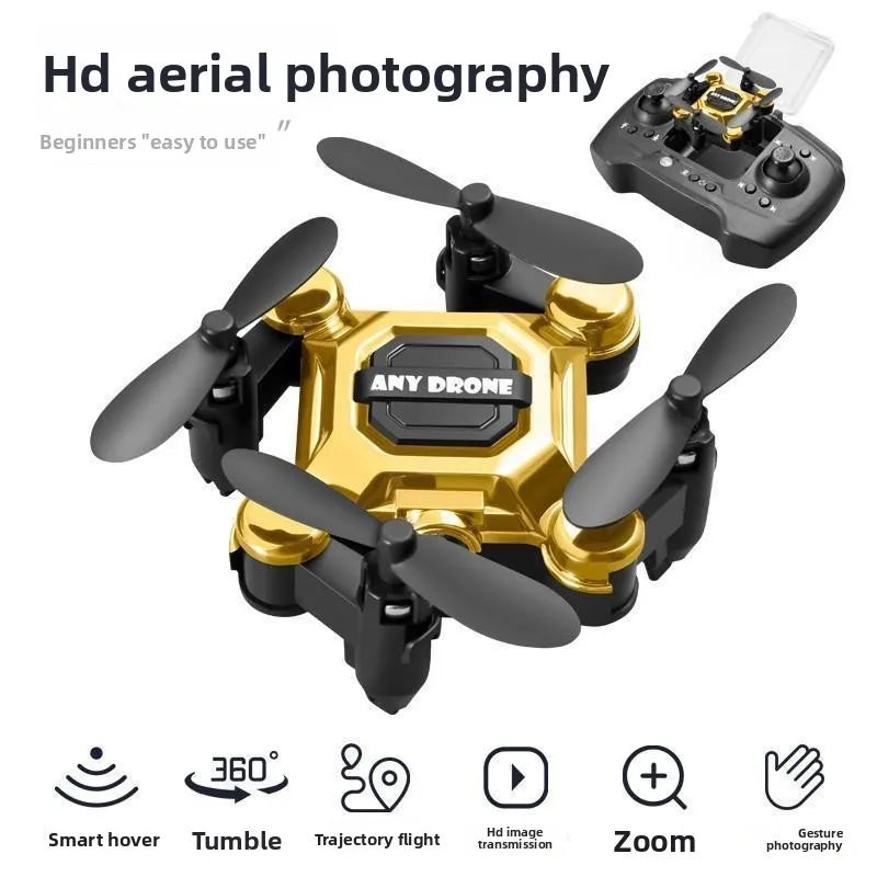 Dron Mosquito, mini dron plegable, dron con cámara aérea, helicóptero teledirigido para estudiantes, juguete pequeño