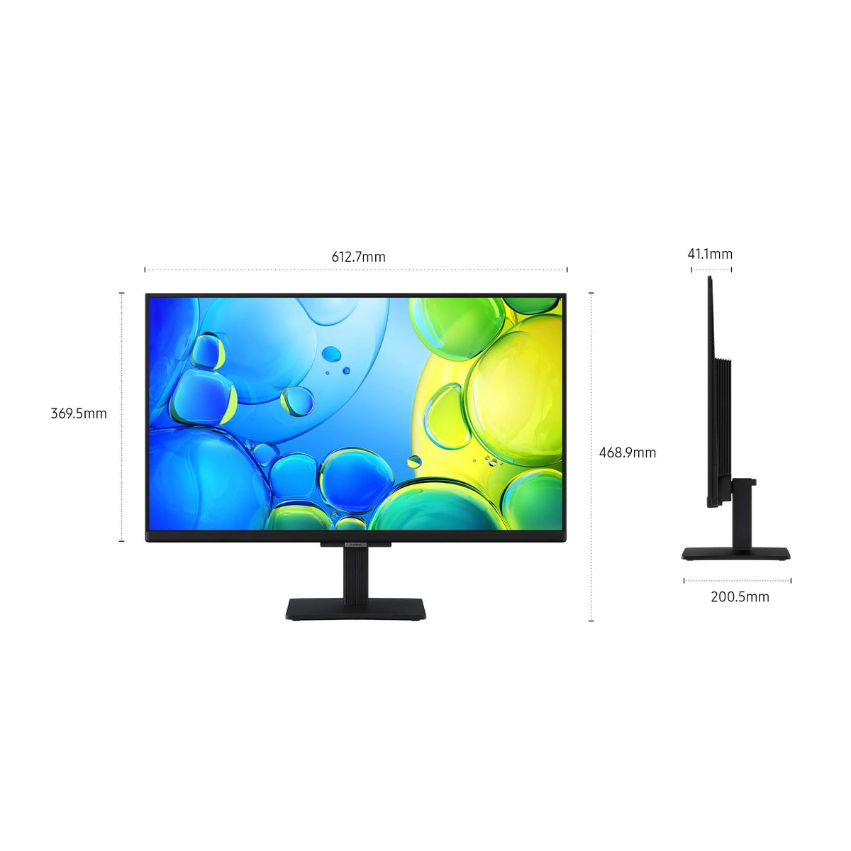 Samsung Ue27F6000Fuxzt Smart TV Full HD de 27 pulgadas - Tizen, HDR10+, Wifi 5, Bluetooth, DVB-T2/S2/C, 2 HDMI, USB, eARC, SmartThings