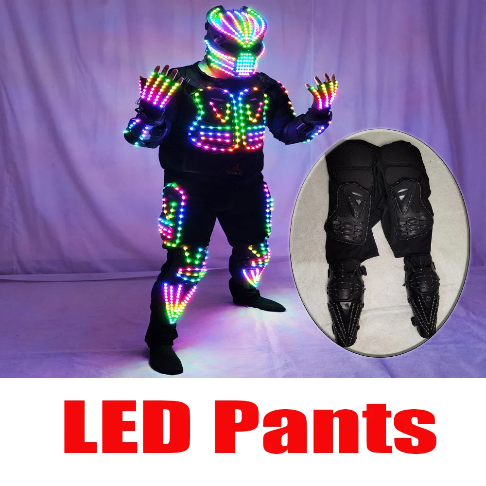 Future LED Robot traje de baile Festival celebrar fiesta de graduación espectáculo de música disfraz bailarina espectáculo Club vestido