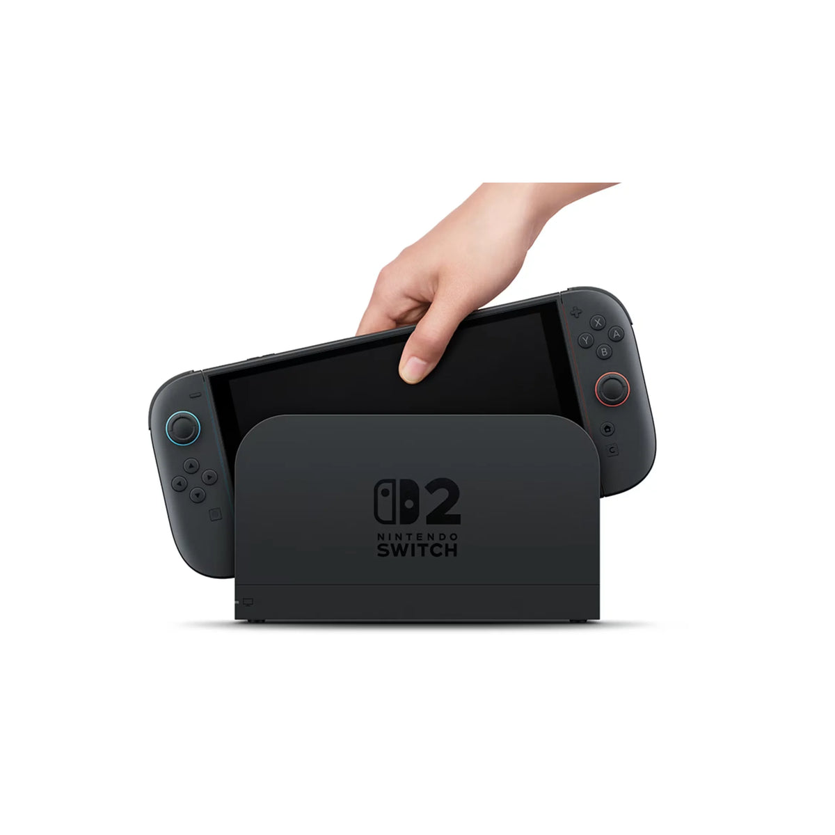 Consola Nintendo Switch 2 Edición Estándar, Pantalla HDR de 7.9" 1080P, 120Hz VRR, Almacenamiento de 256Gb, Procesador Nvidia Personalizado, Salida de TV 4K, Joy-Con 2 con Control de Ratón, GameChat, Batería de 5220Mah