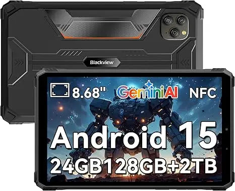 Tableta Resistente Blackview Active 5, Pantalla HD+ de 8.68&