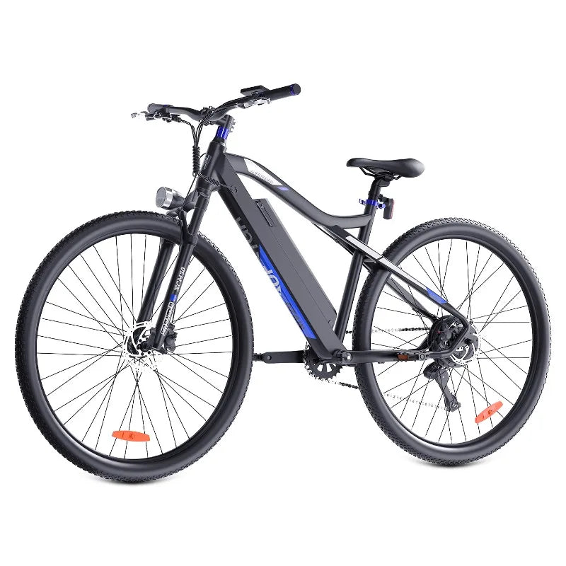 29 Inch E-Mountain Bike 250W Rear Motor 36V 13Ah Lithium Battery 9 Speed Disc Brakes Electric Bike 25Km/H E-Bike 60Km Range Wanda 2.25 Tires Aluminum Frame 140kg Load Capacity Ip54 Men Women Pedelec City Commuter All-Terrain