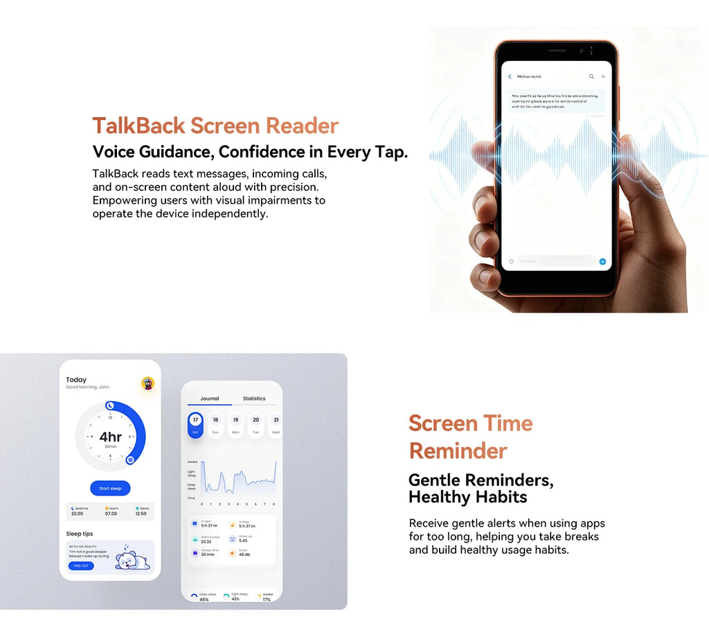 Smartphone Blackview WAVE 2C, pantalla resistente de 5 pulgadas, batería de 3000 mAh, 12 GB (3+8) + 32 GB, cámara frontal de 2 MP + trasera de 5 MP, 11,1 mm ultradelgado, Android 16 Go, funda protectora de TPU de regalo