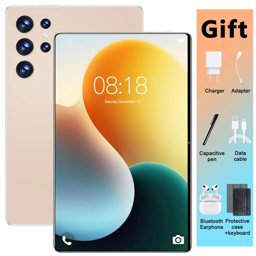 Tablet PC de 10.36 pulgadas con Android 13.0, Google Play, 5G, cámara dual, 14 núcleos, 20000 mAh, doble tarjeta SIM, Bluetooth, Wi-Fi, 16 GB + 1 TB de ROM