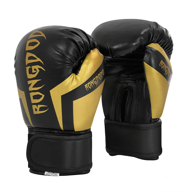Guantes de Boxeo para Niños de 4/6/8 oz, Guantes de Boxeo de Piel Sintética para Entrenamiento Físico, Kickboxing, Deportes de Combate, Entrenamientos con Saco de Boxeo