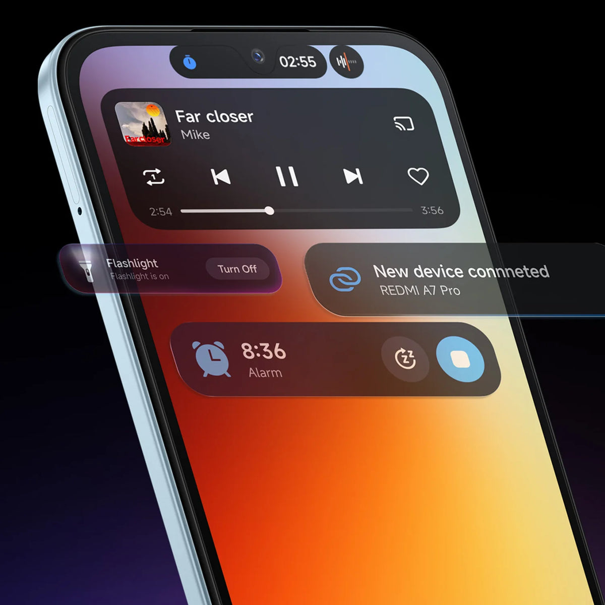 Smartphone Xiaomi REDMI A7 Pro 4G, pantalla HD+ de 6,9" a 120 Hz, batería de gran capacidad de 6300 mAh, carga rápida de 15 W, cámara principal de 13 MP
