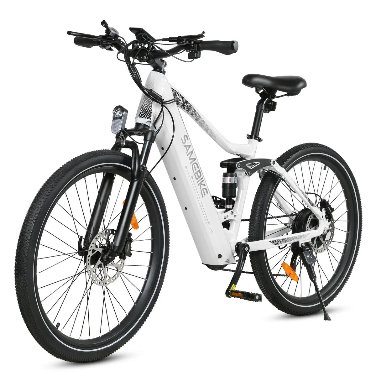 SAMEBIKE XD26-II Electric Mountain Bike, 26-Inch Adult E-Bike, 48V 14Ah Lithium Battery, 60N·m Powerful Motor, Dual-Disc Suspension System, 7-Speed Transmission, Aluminum Frame, Suitable for Urban Commuting and Outdoor Off-R