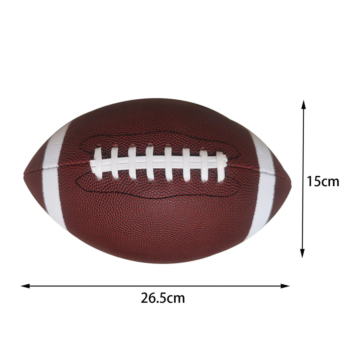 Pelota de rugby, pelota de fútbol americano, fútbol acuático, pelota de competición estándar oficial cosida a máquina suave para juego de piscina al aire libre