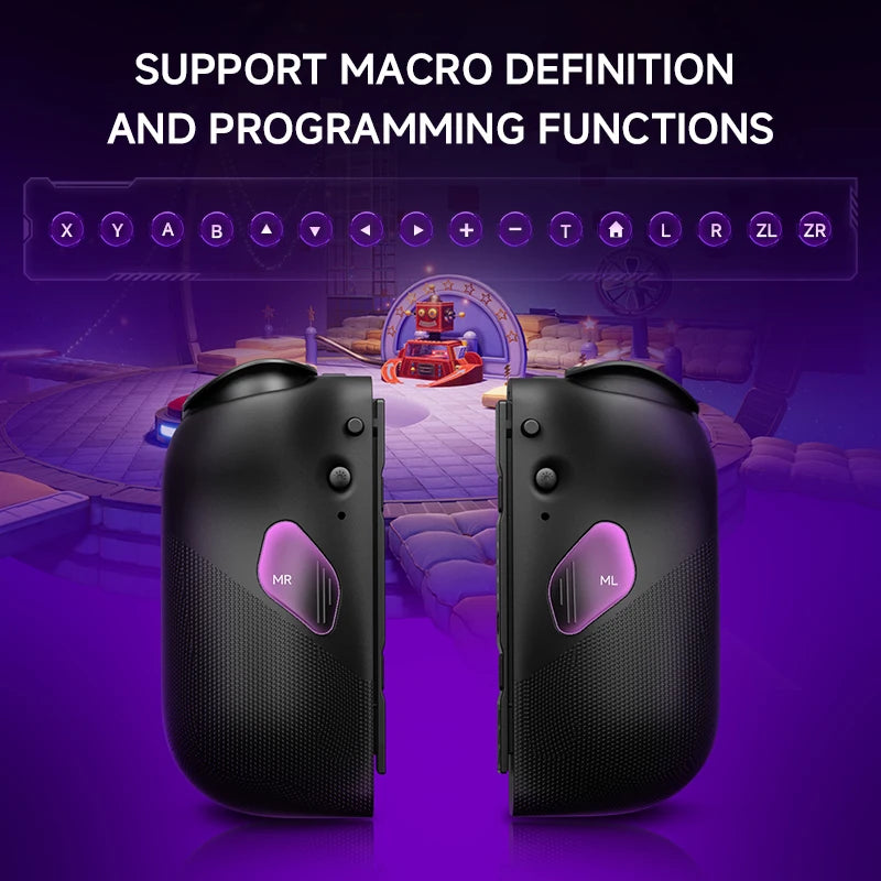 Control Inalámbrico para Juegos NYXI Hyperion 2 Compatible con el Modo de Mesa y el Modo Portátil de Switch para 2 Jugadores