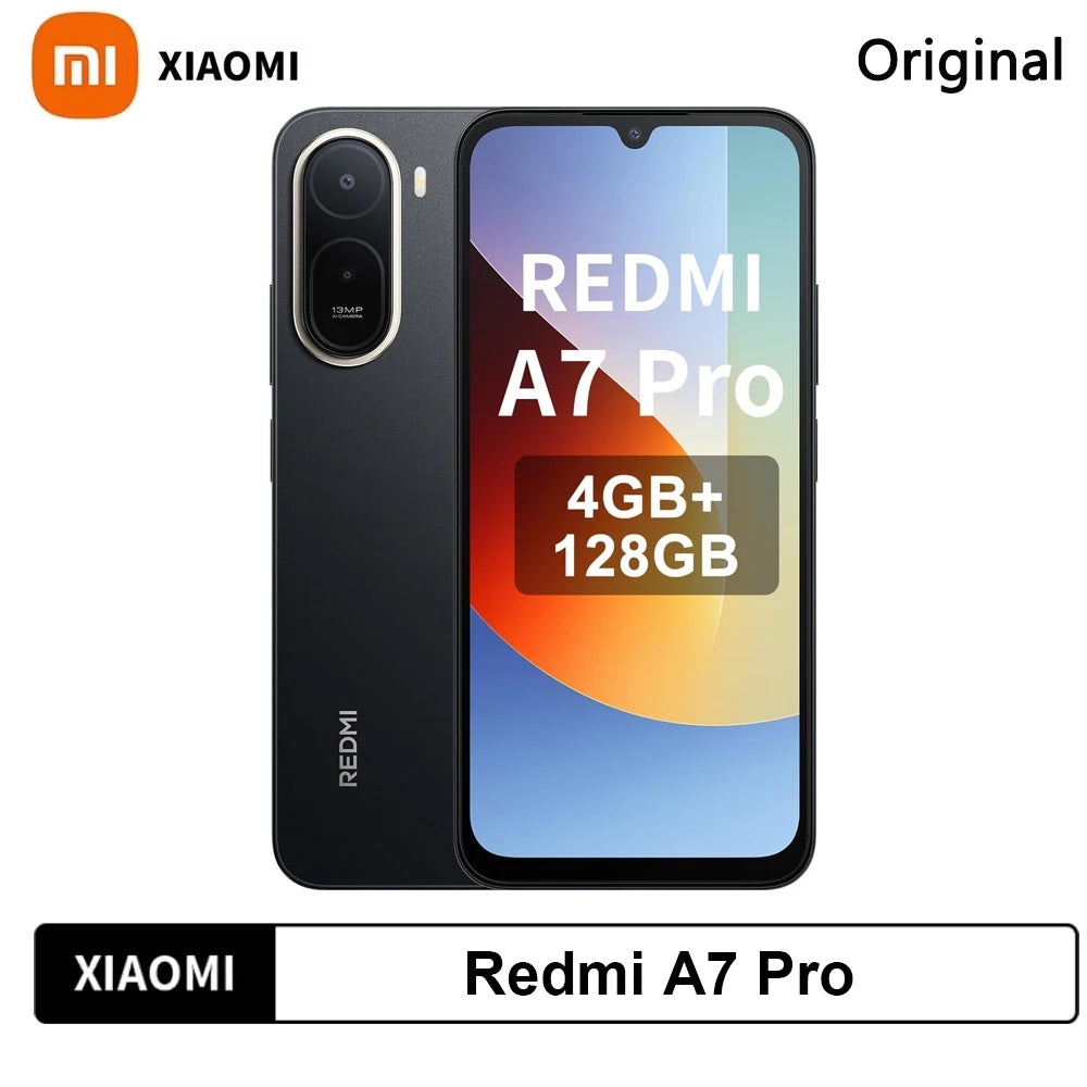 Xiaomi Redmi A7 Pro Versión Global Teléfono NFC Pantalla de 6.9 pulgadas 120Hz HyperOS 3 Octa Core Batería de 6000mAh Teléfono móvil