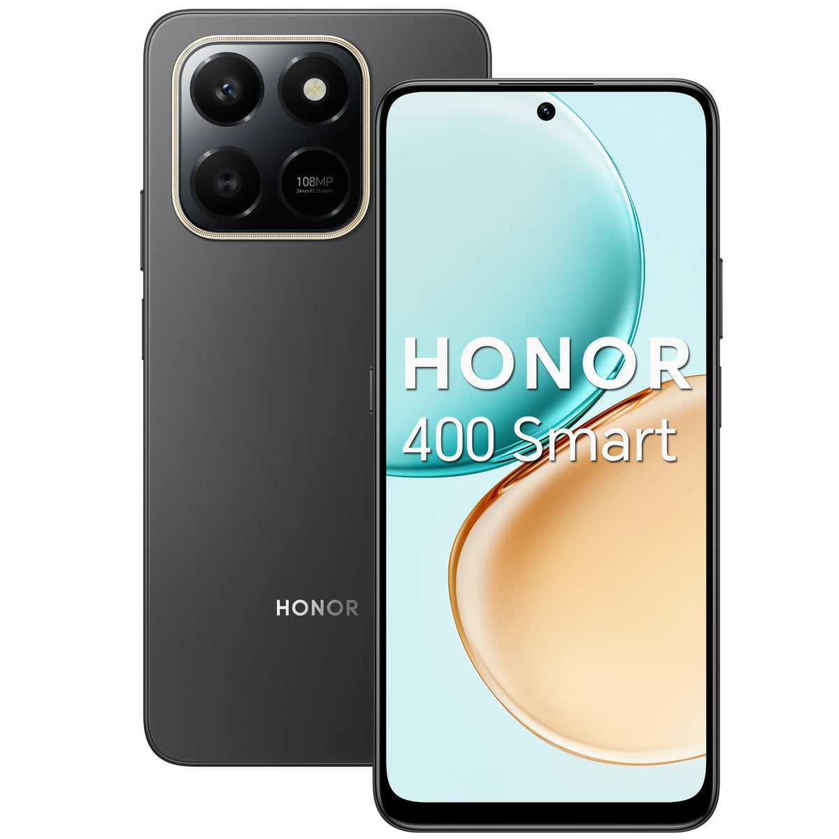 HONOR 400 Smart 4G Smartphone Dual SIM NFC Android 15, 6500mAh, 108MP + 2MP, 6.77", 5 estrellas SGS & IP65