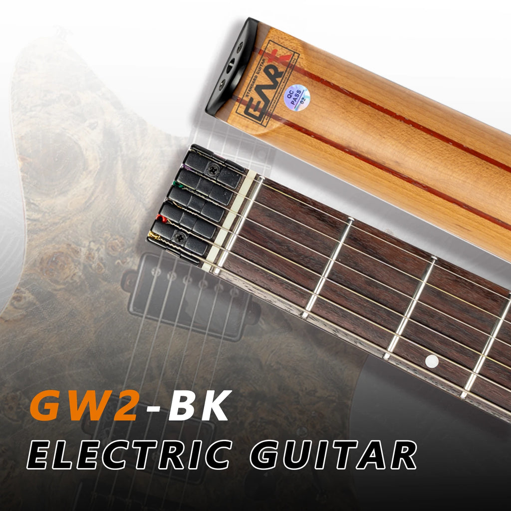 EART GW2 Guitarra de gran oferta Guitarras eléctricas sin cabeza