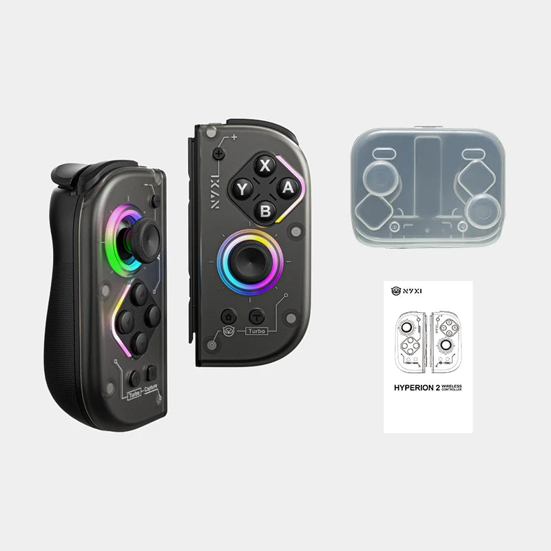 Control Inalámbrico para Juegos NYXI Hyperion 2 Compatible con el Modo de Mesa y el Modo Portátil de Switch para 2 Jugadores