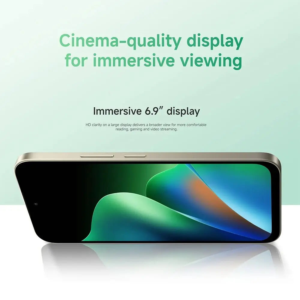 Xiaomi Redmi 17 4G Smartphone Xiaomi HyperOS 3 MediaTek Helio G91-Ultra 7500mAh 6.9" Display 120Hz NFC 50MP Camera 45W fast charging