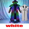Traje de Robot LED para Escenario, Chaqueta de Bailarín, Disfraz de Cosplay para Fiesta Nocturna, Baile Masculino