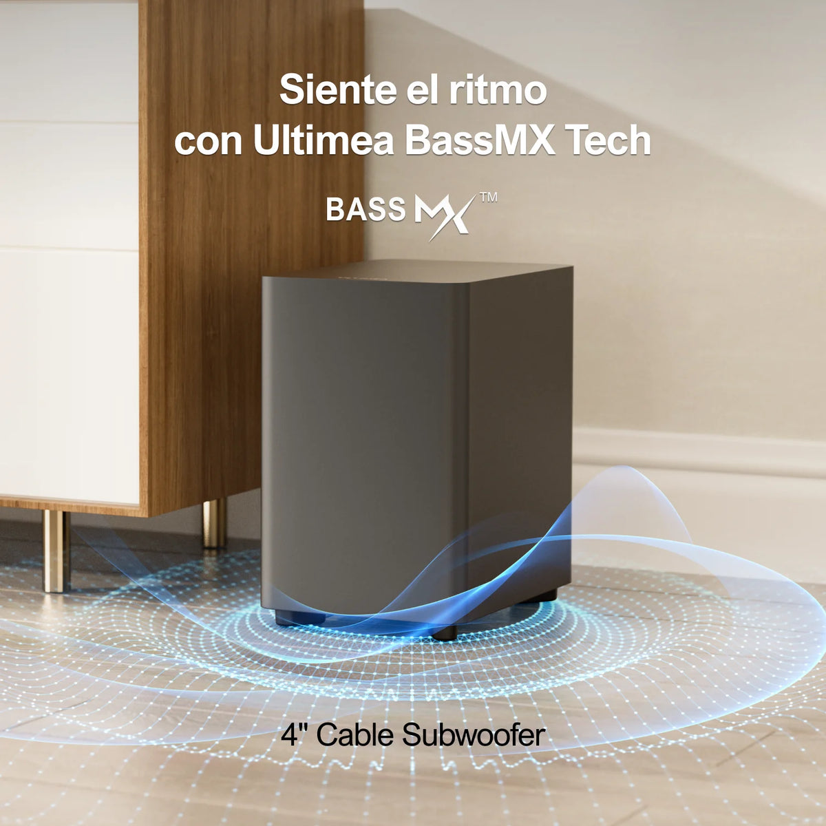 ULTIMEA Barra de Sonido 7.1 para TV con Sonido Surround Virtual, Sistema de Cine en Casa para TV, Control por App