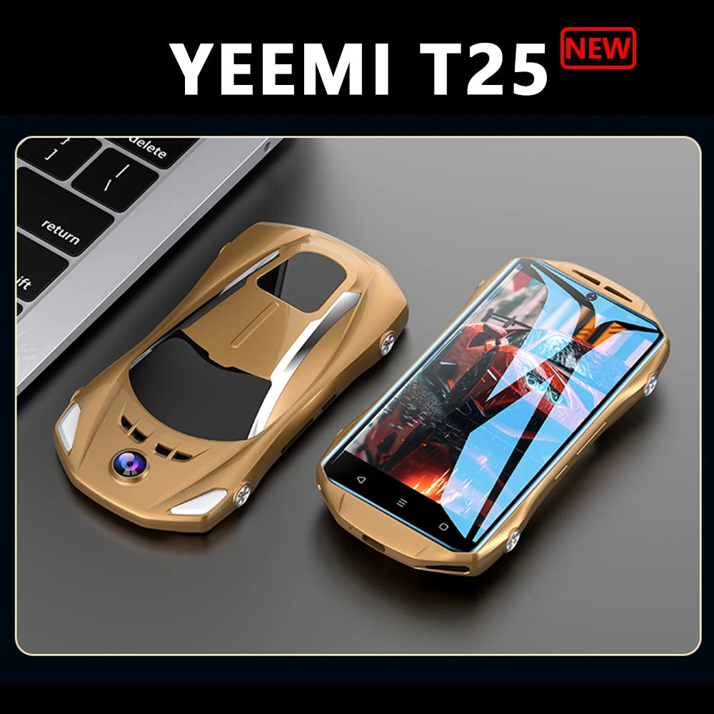 Smartphone deportivo YEEMI T25 Android 8.1 Dual SIM en espera 3GB+32GB Teléfonos móviles 4000mAh 4.5 pulgadas 4G Mini celular Whatsapp