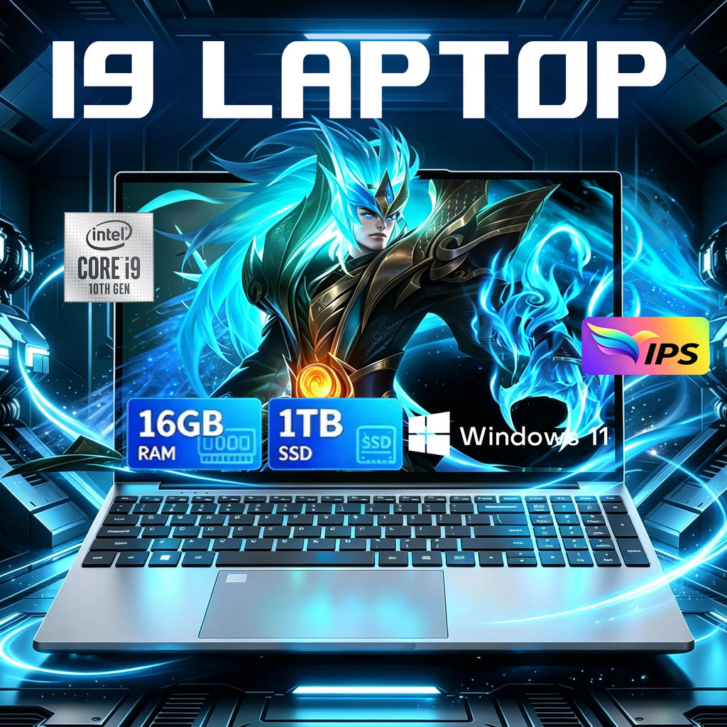 Computadora Portátil 2026 Intel Core I9 10980HK 9900U con Windows 11 Pro, 16GB de RAM, 1TB/2TB SSD, Laptop para Juegos, 15.6"