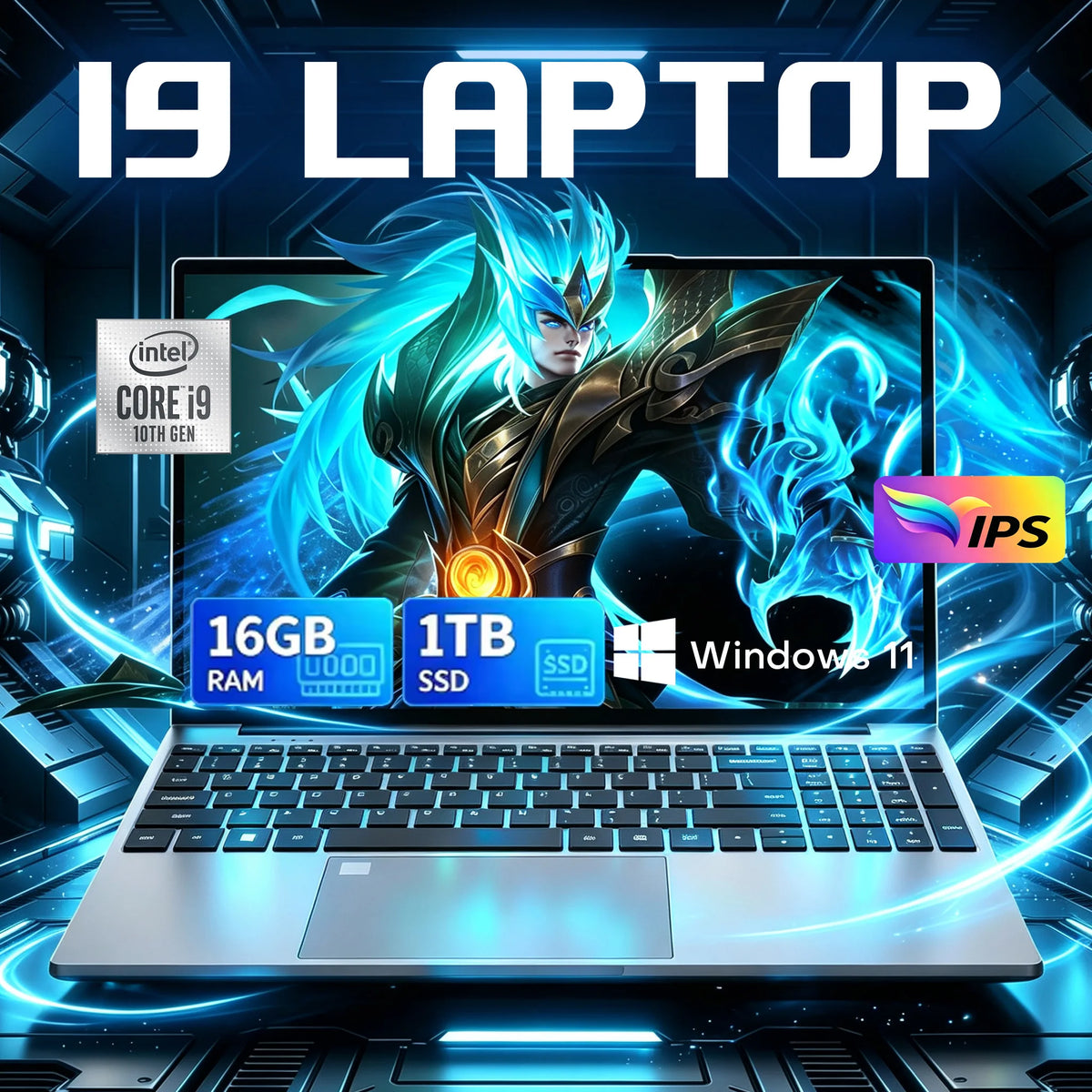 Computadora Portátil 2026 Intel Core I9 10980HK 9900U con Windows 11 Pro, 16GB de RAM, 1TB/2TB SSD, Laptop para Juegos, 15.6"