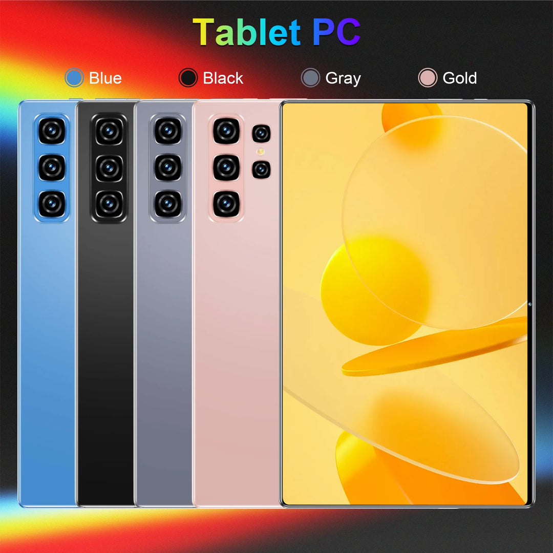 Tableta Android de 10.36 pulgadas, con función de llamada telefónica, Android 13, 16 GB + 1 TB, procesador de 14 núcleos, batería de 20000 mAh, Bluetooth, ideal para estudiar, jugar, trabajar en la oficina, con doble SIM,
