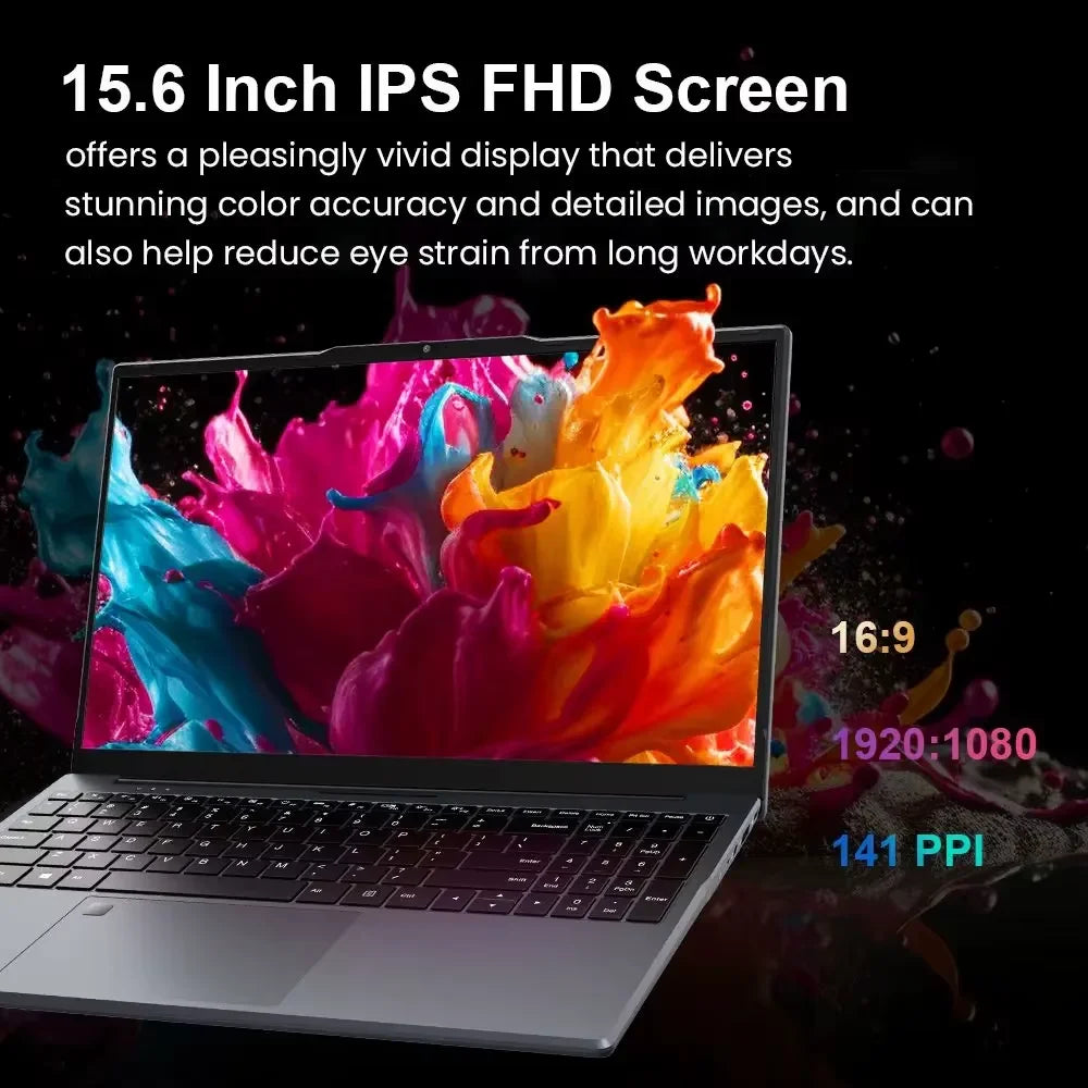 Portátil Intel de 15.6 pulgadas con Windows 11 Pro, I9, para oficina y juegos, Intel Core I9-10980HK, 16GB de RAM, 1TB/2TB SSD, desbloqueo por huella dactilar, teclado retroiluminado.