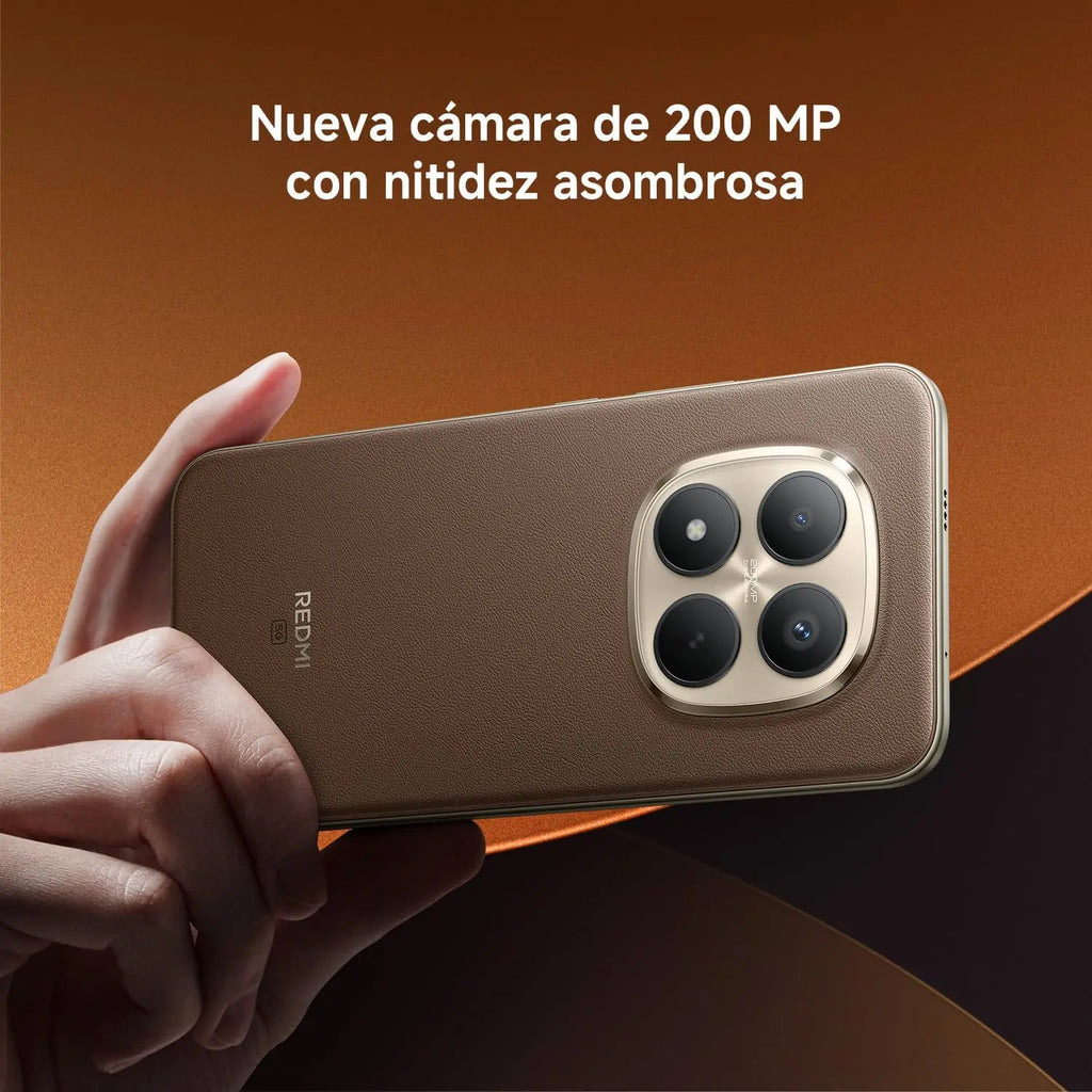 Smartphone Redmi Note 15 Pro+ 5G, 12 GB + 512 GB, cámara de 200 MP, batería de 6500 mAh, carga de 100 W, pantalla CrystalRes AMOLED de 6,83 pulgadas, procesador Snapdragon 7s Gen 4