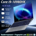 2026 Portable Intel Core I9 10980Hk Backlit Laptops Fingerprint Lock Windows 11 Pro 15.6 Inch 16Gb Ram 512Gb 1Tb Ssd Gaming Laptops Computer Pc