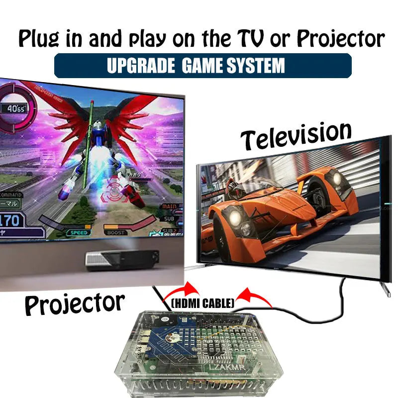 Consola de Juegos Retro U9 PRO, Disco Duro de 500 GB, Windows + Batocera, 3865U, Más de 7000 Juegos para Wii, PS2, XBOX, PSP, GameCube, N64, Control Inalámbrico