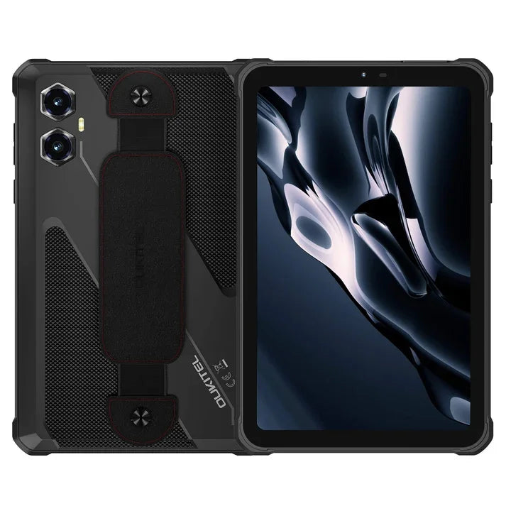 Tableta Robusta OUKITEL RT3 Plus con Android 15, 16GB+128GB Expandible a 1TB, Resistente al Agua, Pantalla HD de 8 Pulgadas, Batería de 1100mAh
