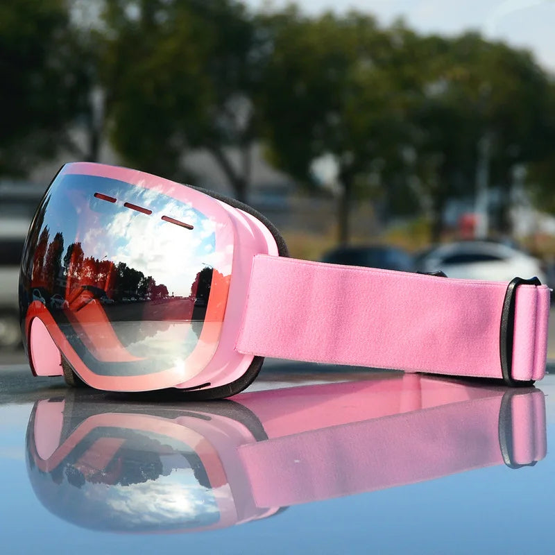 JSJM Nuevas Gafas de Esquí para Hombre y Mujer, Doble Capa Antivaho, Máscara de Esquí Grande, Protección UV400, Gafas para Esquí, Nieve, Snowboard