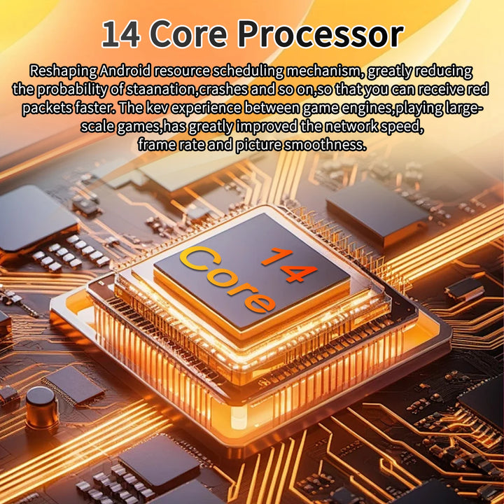 Tablet PC Android 13 de 10,36 pulgadas con desbloqueo para todas las redes, procesador de 14 núcleos para un funcionamiento fluido sin retrasos, 12 GB de RAM y 512 GB de ROM, batería duradera de 20000 mAh, conexión rápida