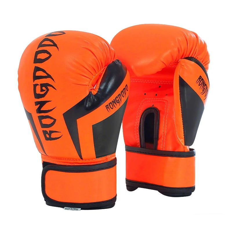 Guantes de Boxeo para Niños de 4/6/8 oz, Guantes de Boxeo de Piel Sintética para Entrenamiento Físico, Kickboxing, Deportes de Combate, Entrenamientos con Saco de Boxeo