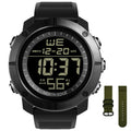 Reloj digital para hombre NORTH EDGE, estilo militar, hora mundial, alarma, cronómetro deportivo, sumergible 50 M, reloj de pulsera para hombre 2022