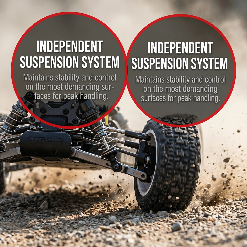 Hyperr Go MJX 10303 1/10 Coche de Control Remoto con Motor sin Escobillas 2S 47KM/H de Alta Velocidad para Derrapes, Juguete 4WD para Derrapes y Escalada, Vehículo de Control Remoto 3S 70KM/H