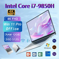 2026 Brand New Intel Core I7-9850H Office Business Laptop 14.1' 12GB DDR3 RAM 512GB 1TB 2TB SSD Windows 11 Notebook Learn Recreation Entertainment Laptops