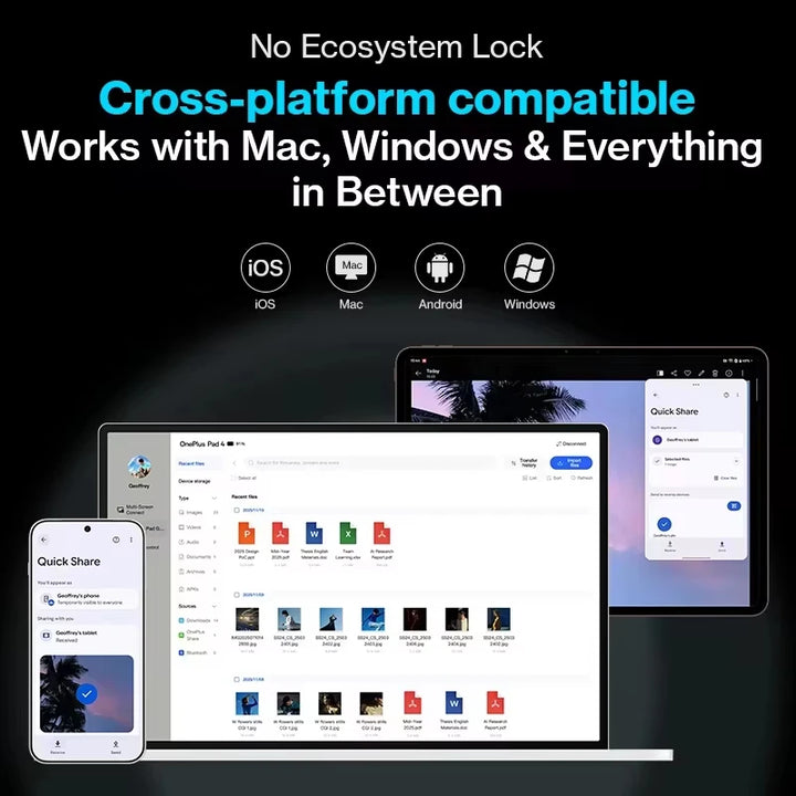 Tablet OnePlus Pad 4 Versión Global con WiFi – Pantalla LCD de 13.2" y 144Hz, Snapdragon 8 Elite Gen 5, 8 Altavoces, Cámara de 13MP, Batería de 13380mAh, Carga Rápida SUPERVOOC de 80W (Sin Cargador)